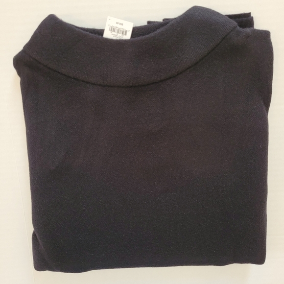 Apt 9 Black Mock Neck Pullover Sweater Sz M - Picture 2 of 4